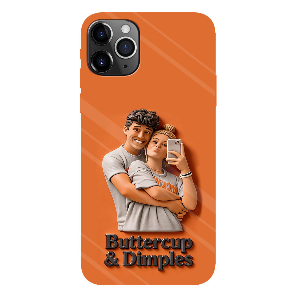 Custom From Any Photo - Perfect Valentine's Day Gift - Personalized Couple Full Print Phone Case