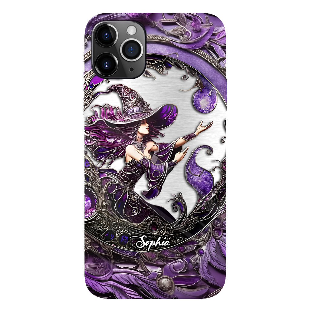 Beautiful Witch - Personalized Witch Full Print Phone Case