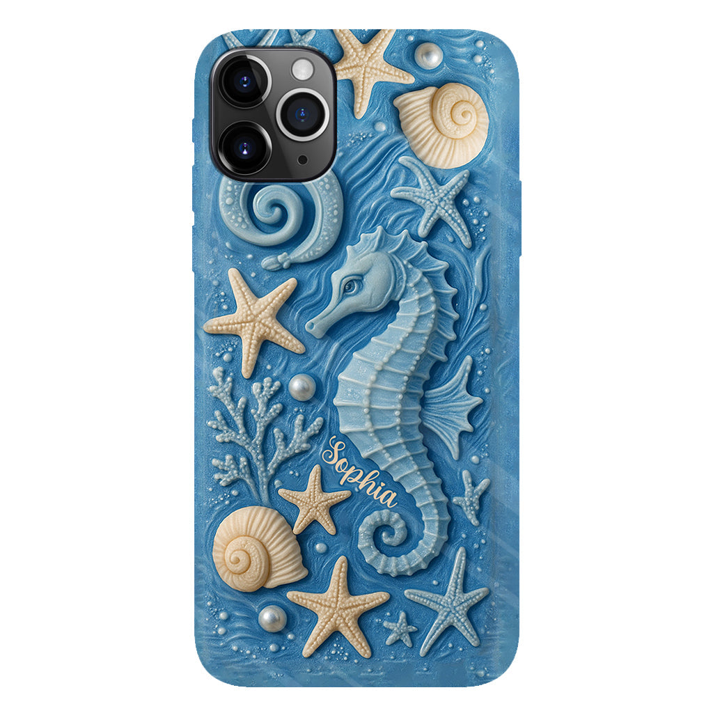 Just A Girl Who Loves Ocean - Personalized Sea Lover Full Print Phone Case