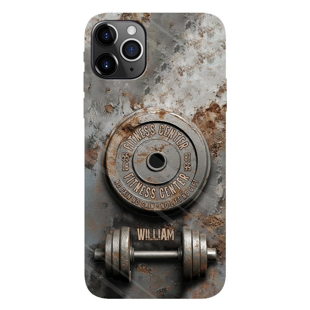No Pain No Gain - Personalized Fitness Full Print Phone Case