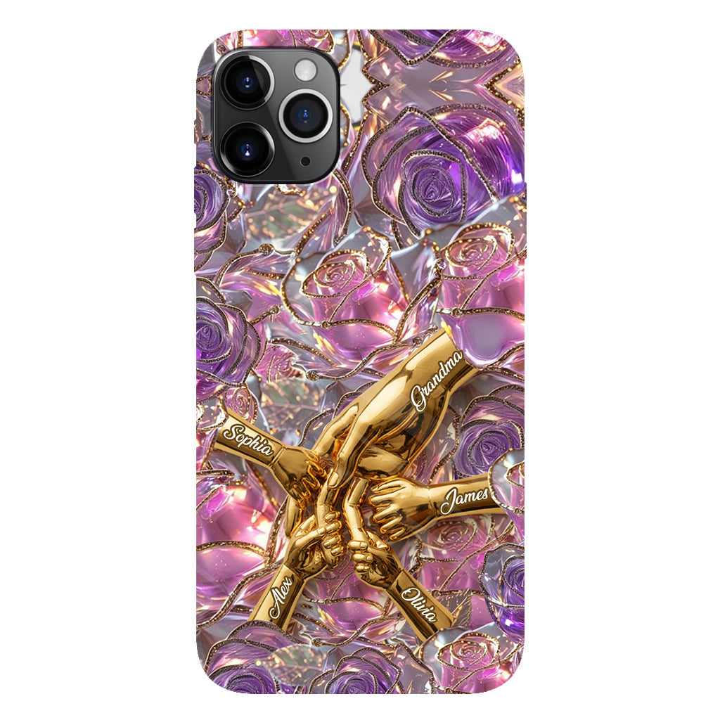 Holding Hands - Personalized Mother Full Print Phone Case