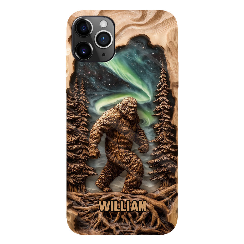 Into The Forest I Go - Personalized Hiking Full Print Phone Case