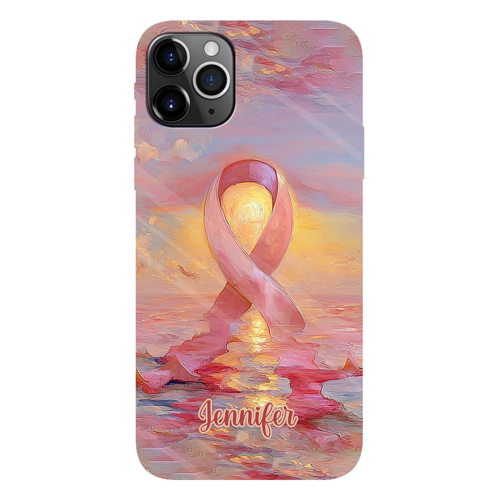 Strong Warriors - Personalized Breast Cancer Awareness Full Print Phone Case