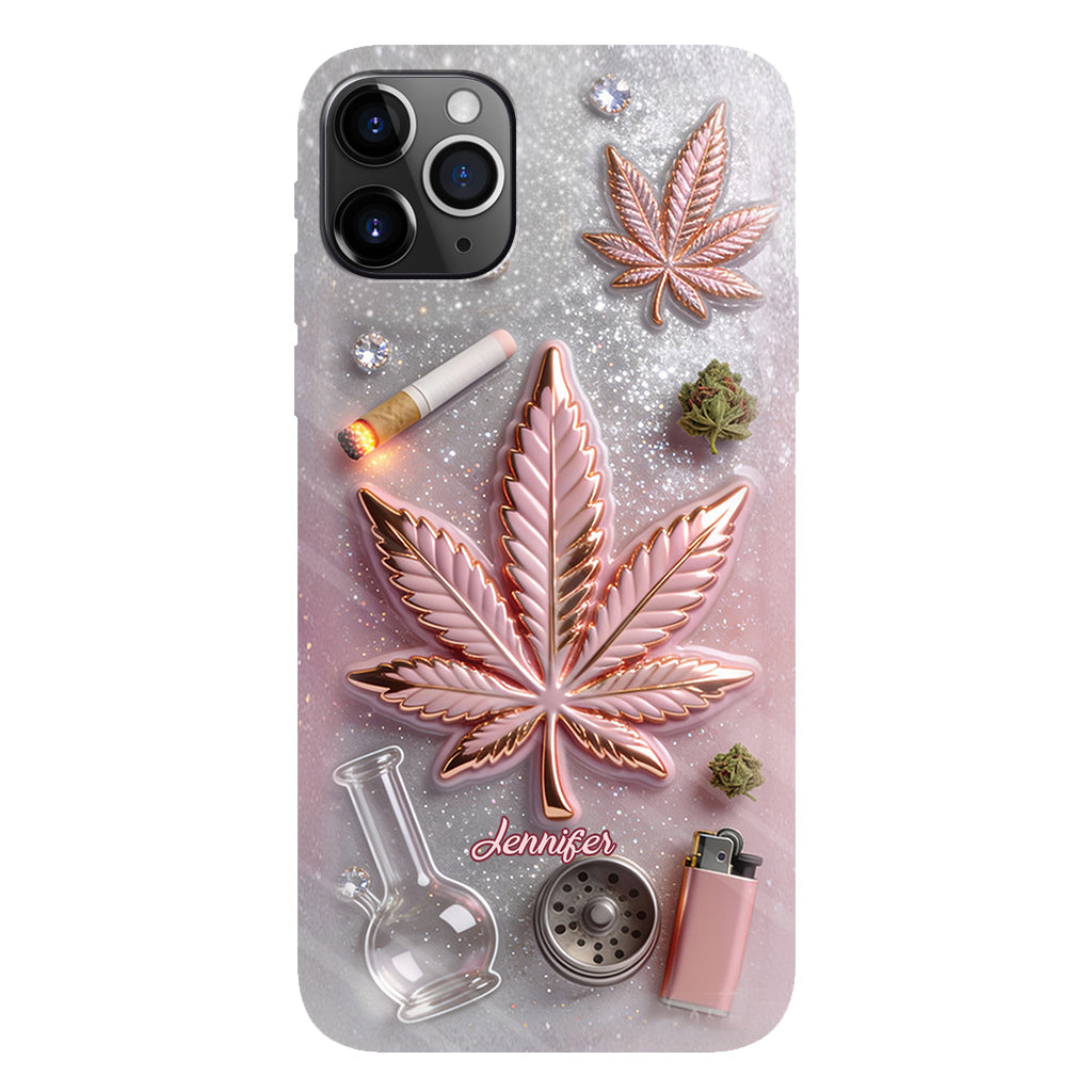 Magic Leaf - Personalized Weed Full Print Phone Case