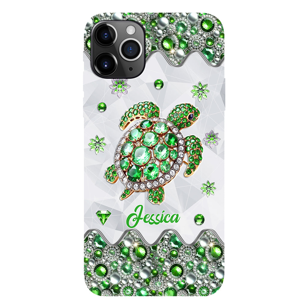 Love Turtles - Personalized Turtle Full Print Phone Case