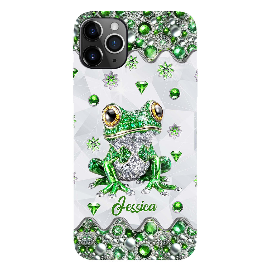 Just A Girl Who Loves Frogs - Personalized Frog Full Print Phone Case