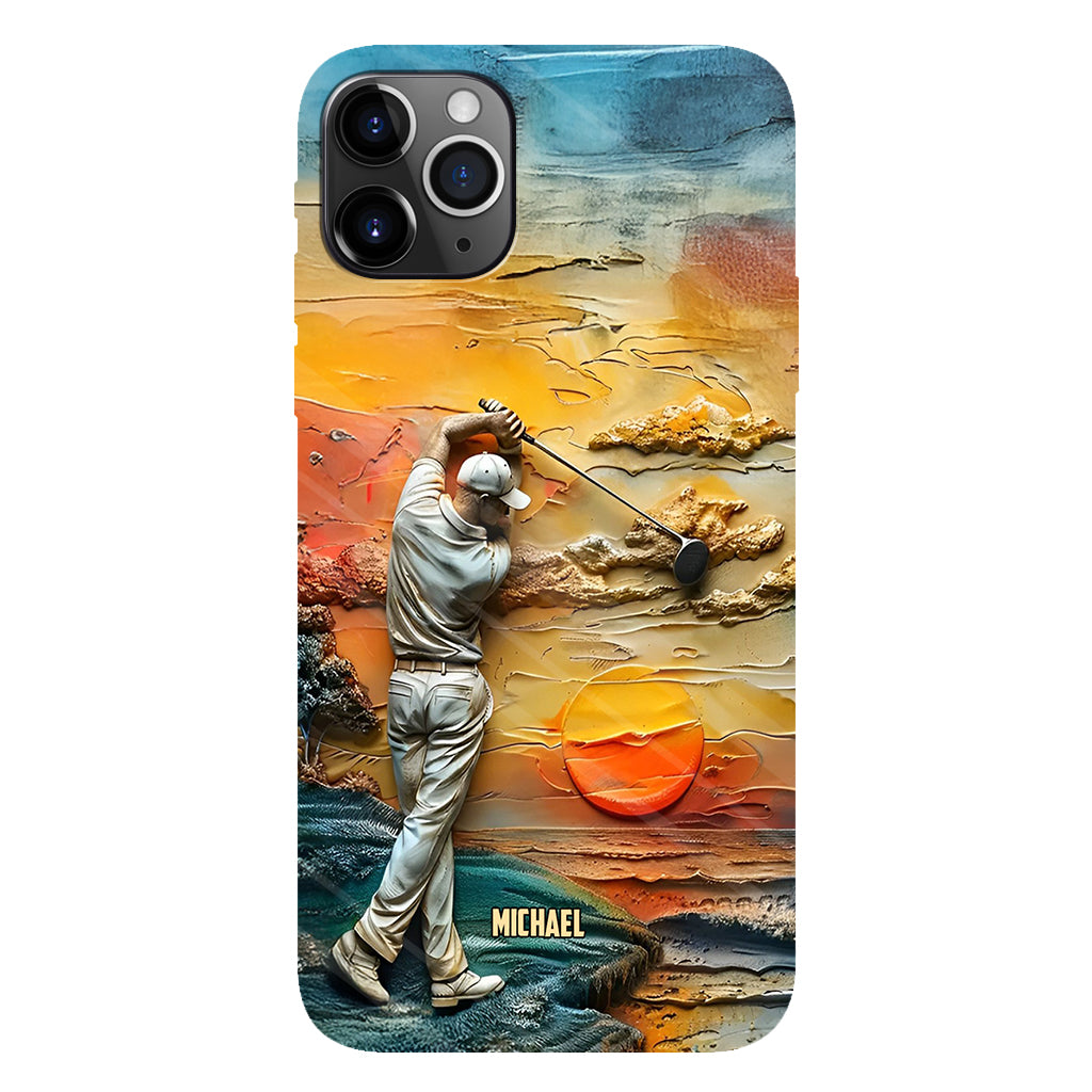 Golf Is My Life - Personalized Golf Full Print Phone Case