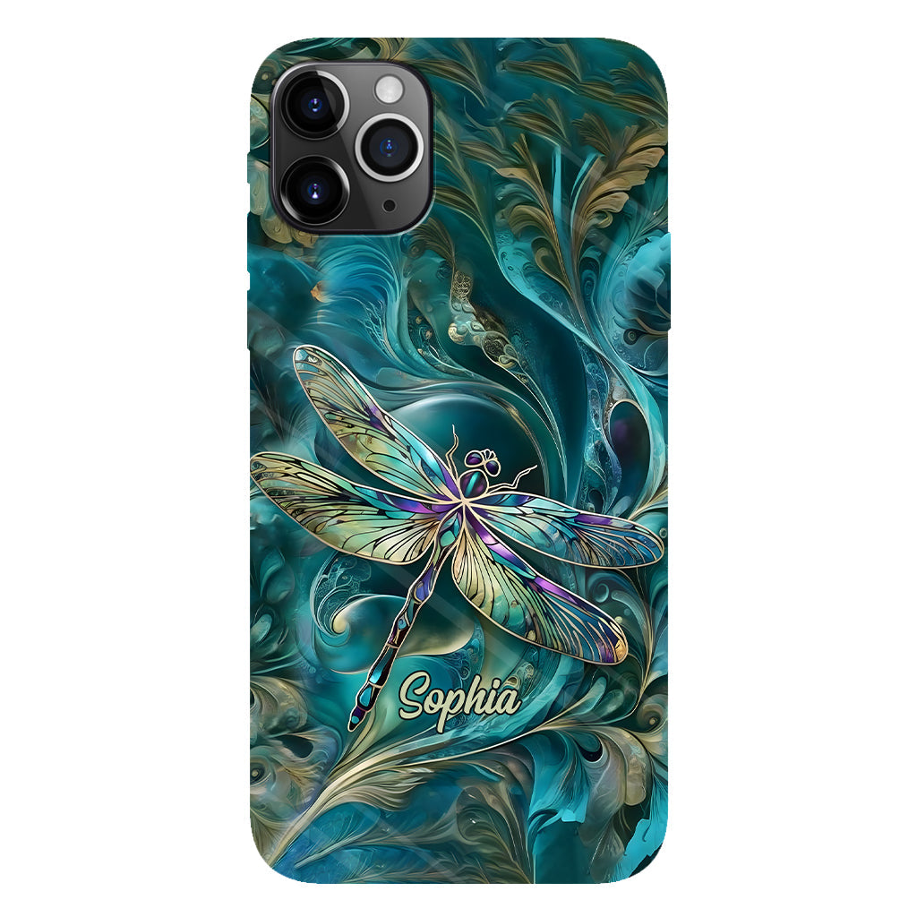Beautiful Dragonfly - Personalized Dragonfly Full Print Phone Case