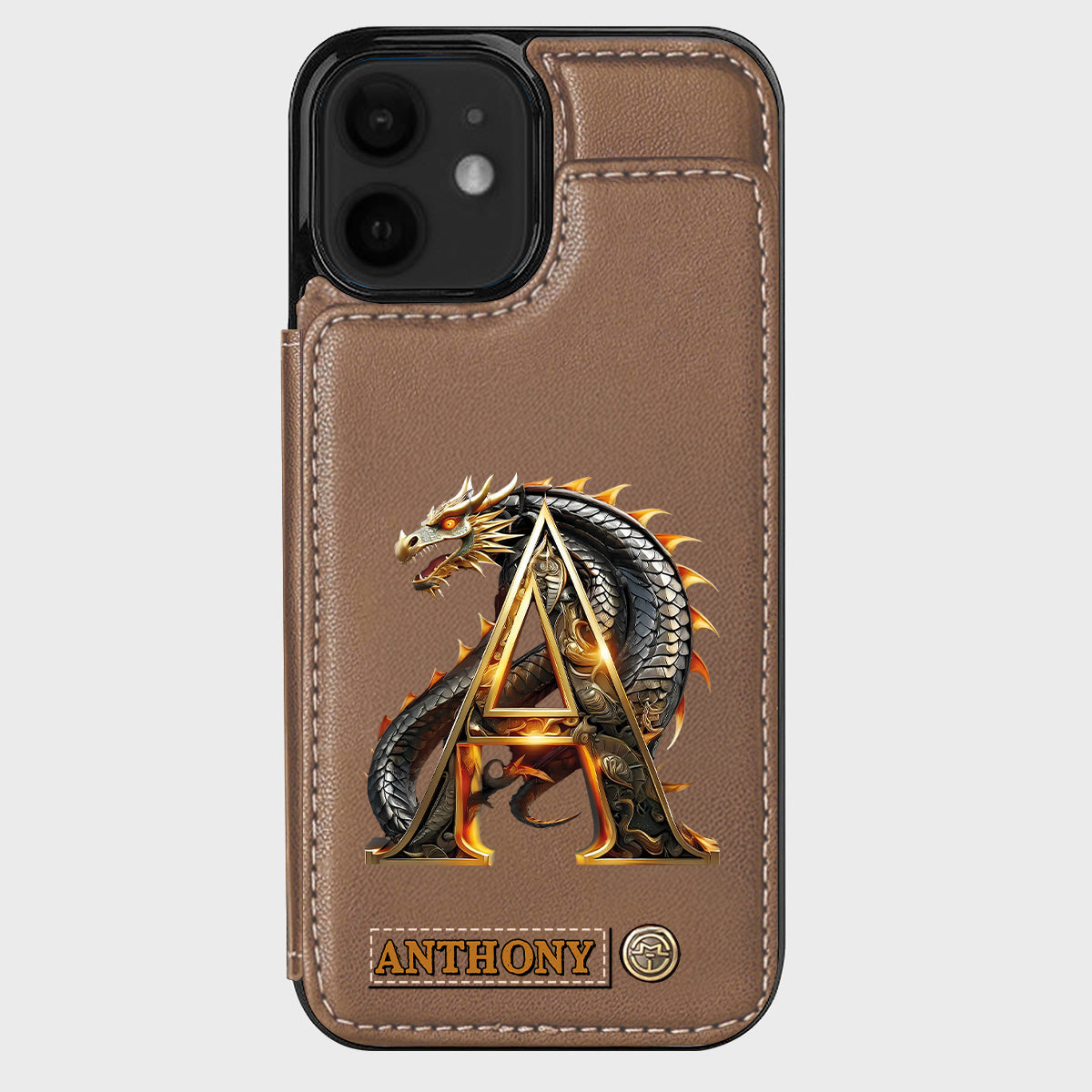 Love Dragons - Personalized Dragon Wallet Phone Case