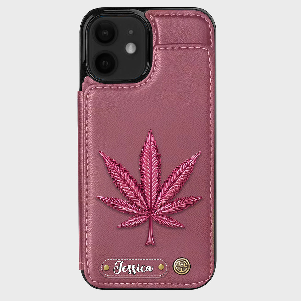 Good Mood - Personalized Weed Wallet Phone Case