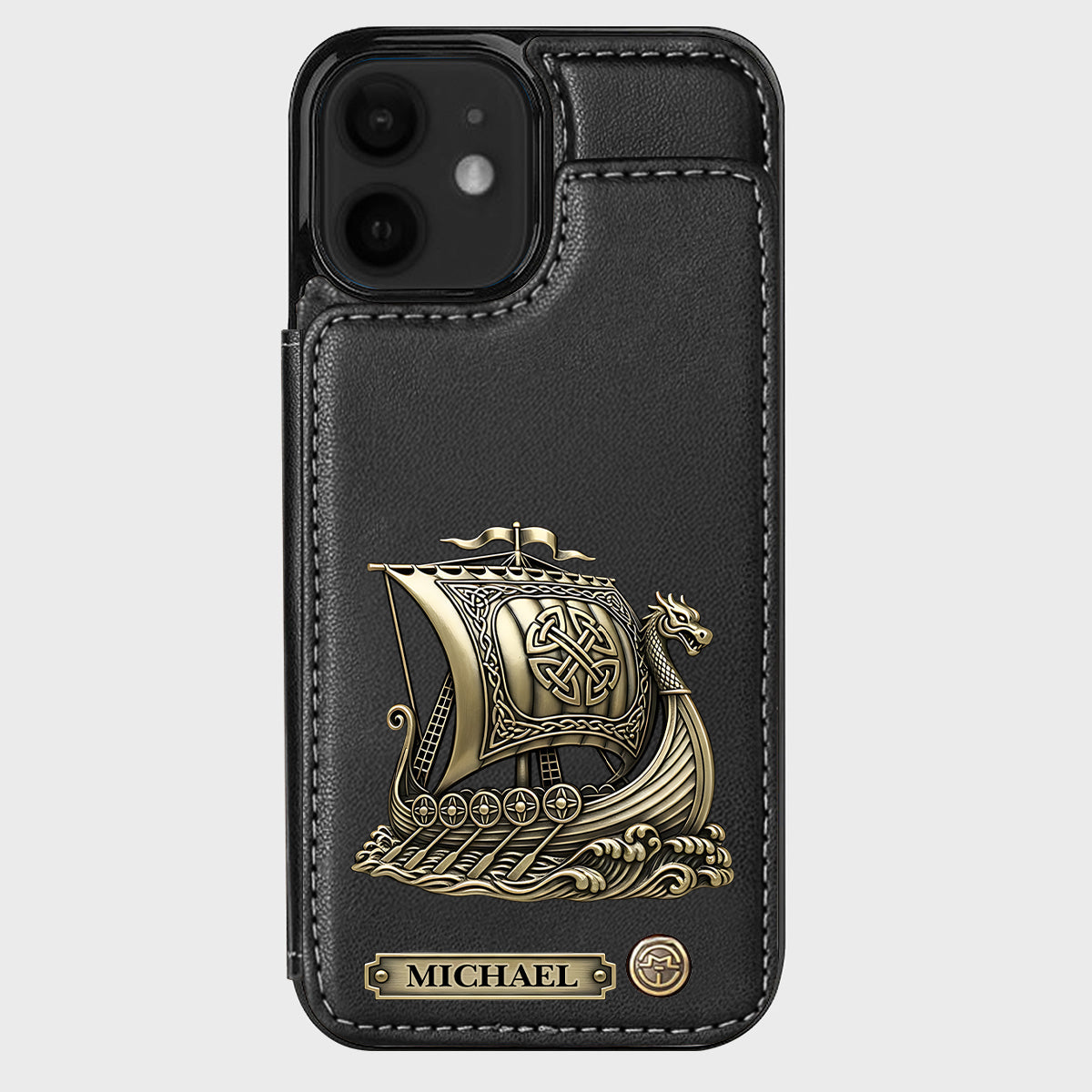 I'm A Viking - Personalized Viking Wallet Phone Case