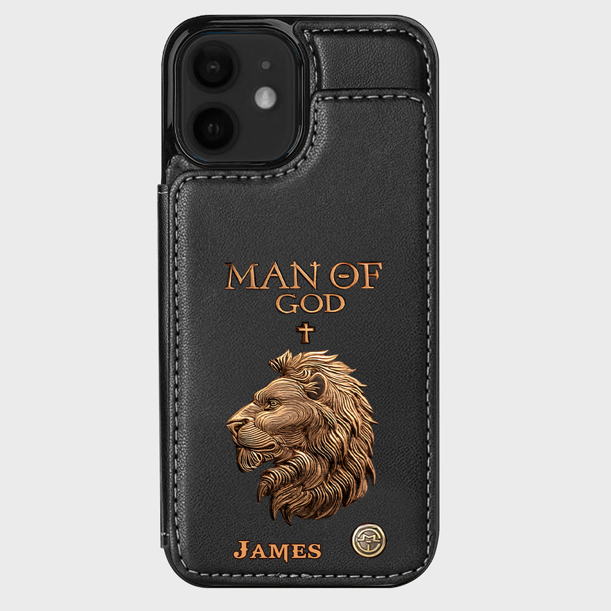 Man Of God - Personalized Christian Wallet Phone Case