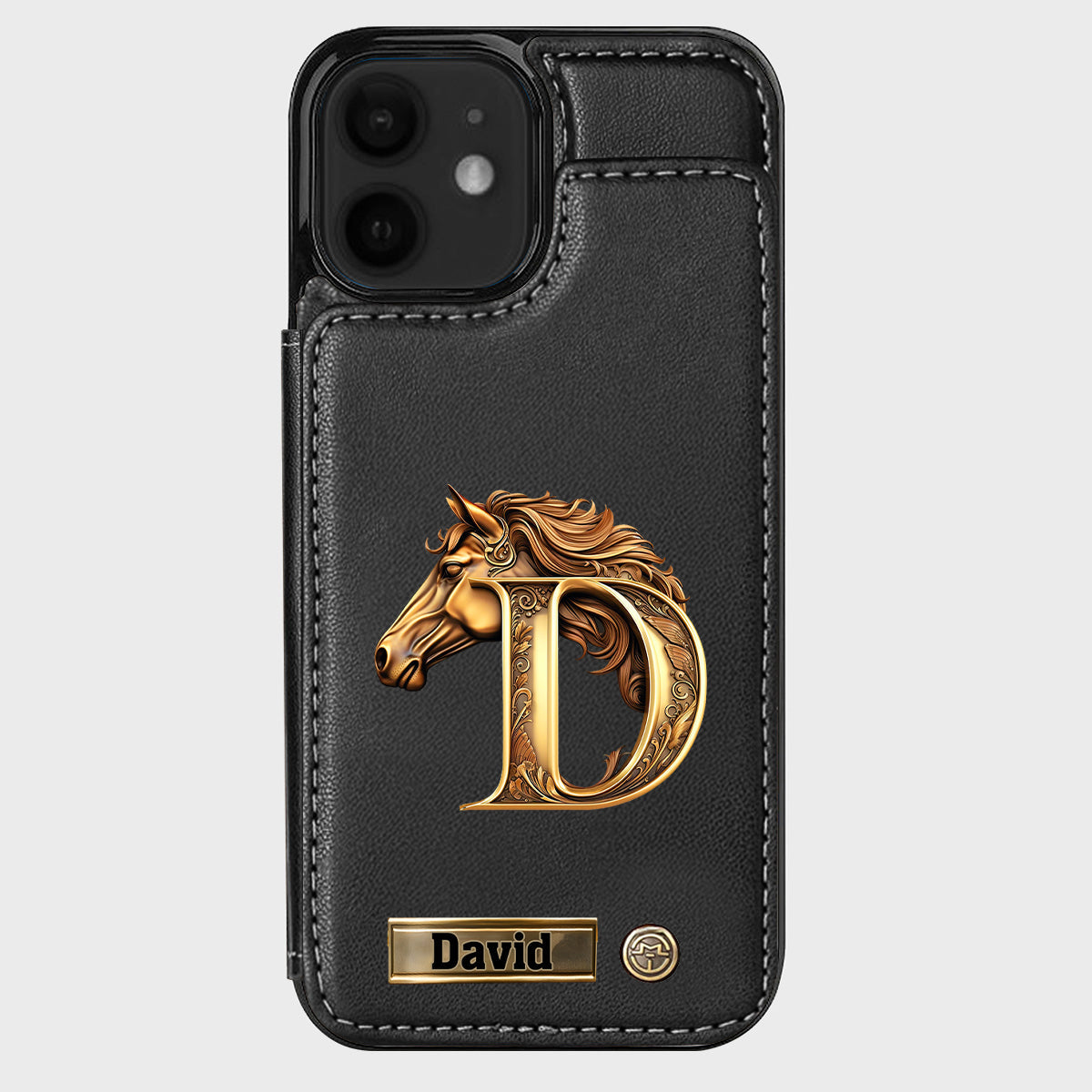 Love Horse - Personalized Horse Wallet Phone Case