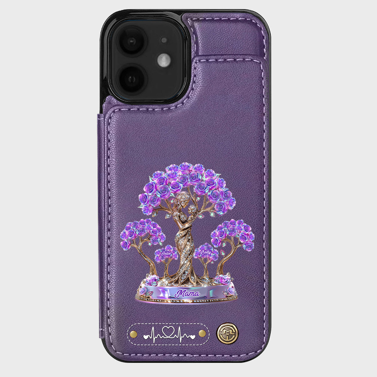 Best Mom Ever - Personalized Mother Wallet Phone Case