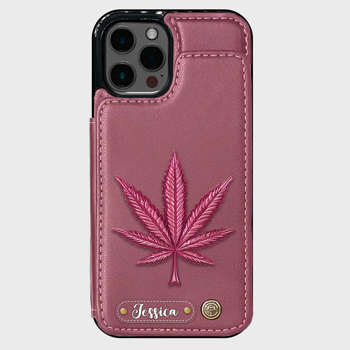 Good Mood - Personalized Weed Wallet Phone Case