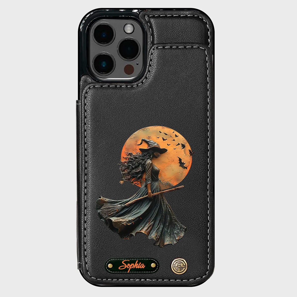 Magical Witch - Personalized Witch Wallet Phone Case