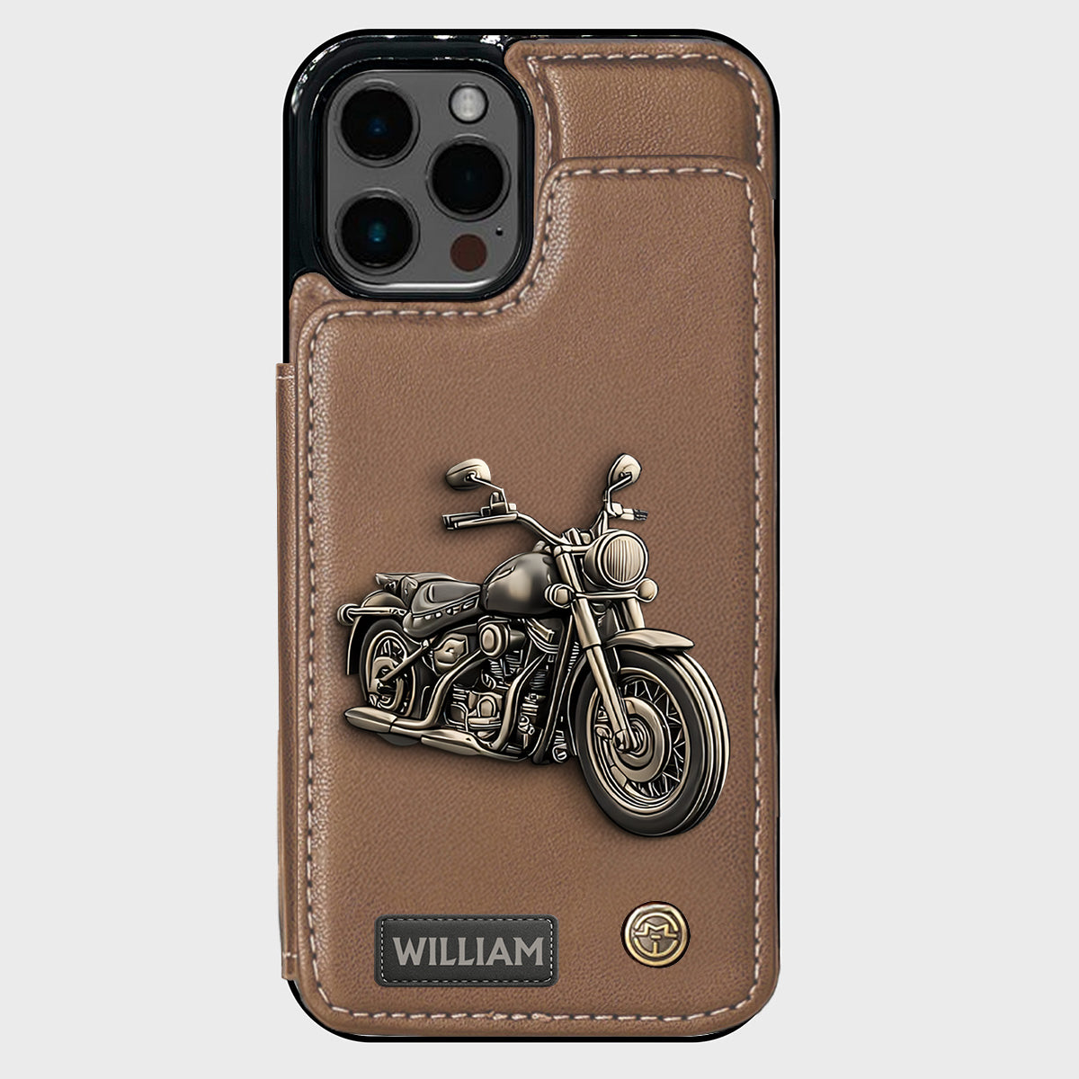 Motorcycle Enthusiast - Personalized Biker Wallet Phone Case