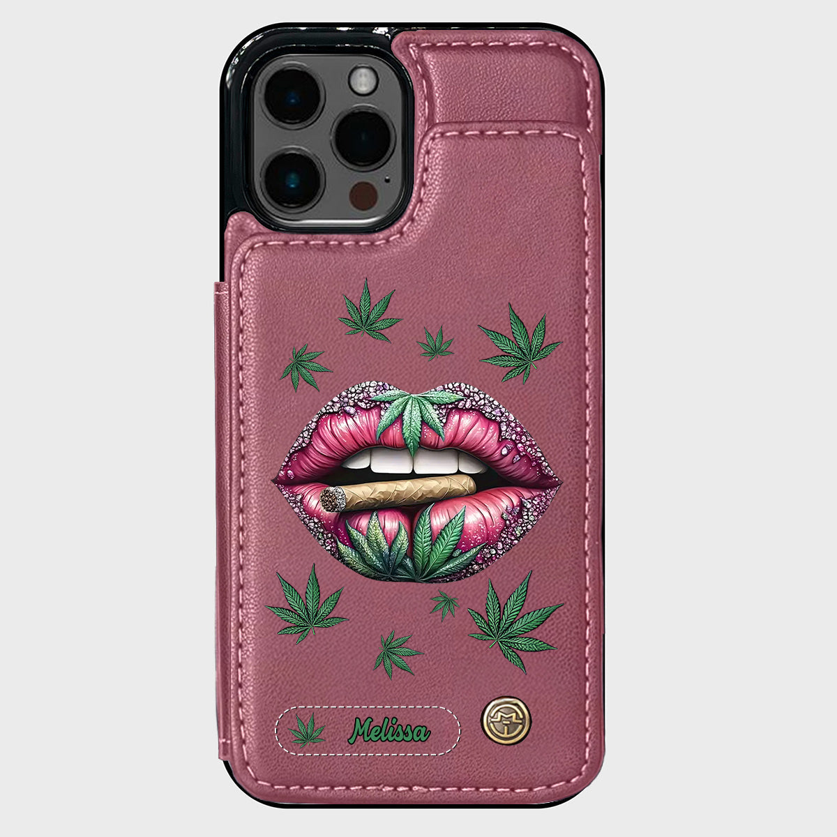 Get High - Personalized Weed Wallet Phone Case