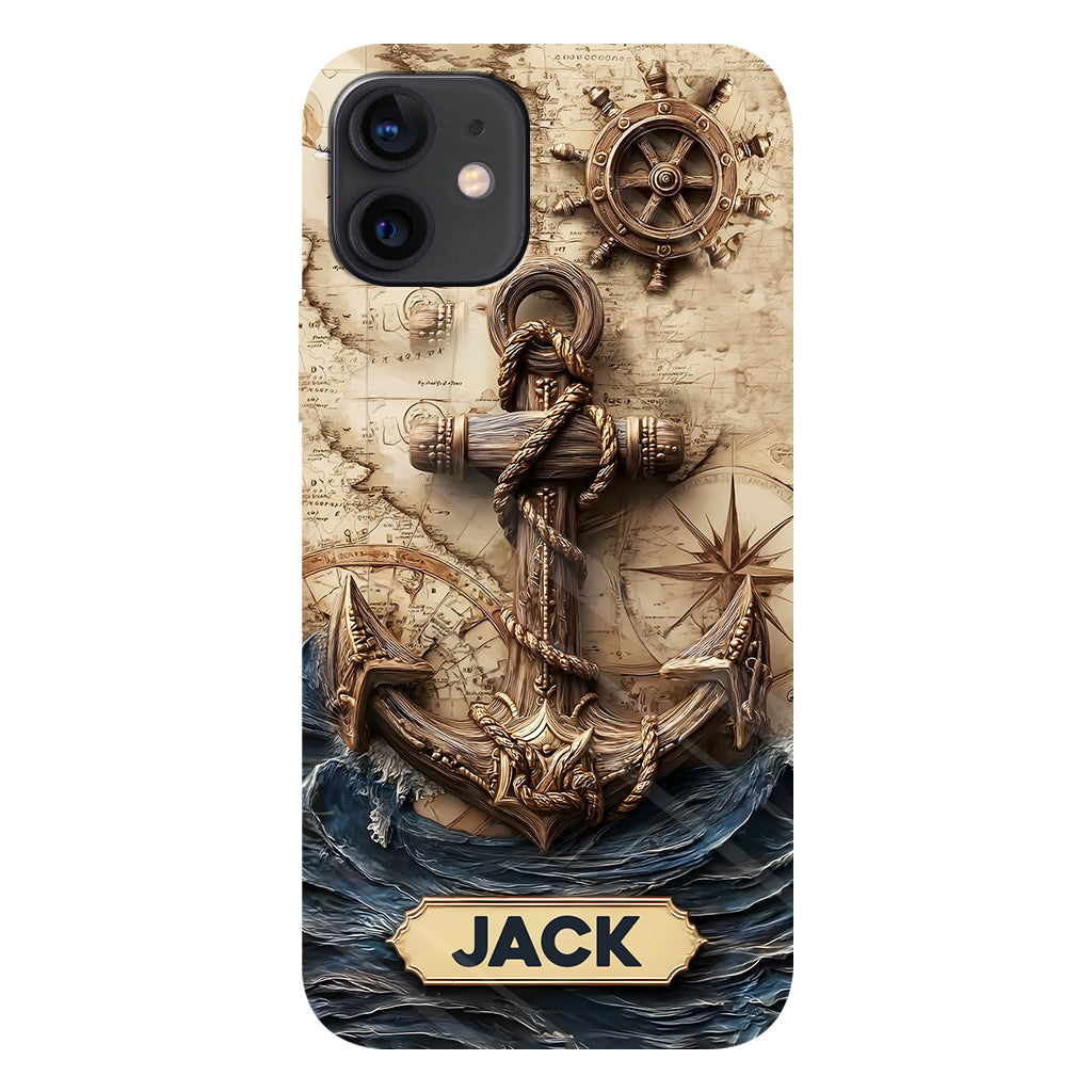 Proud Sailor - Personalized Boating Full Print Phone Case