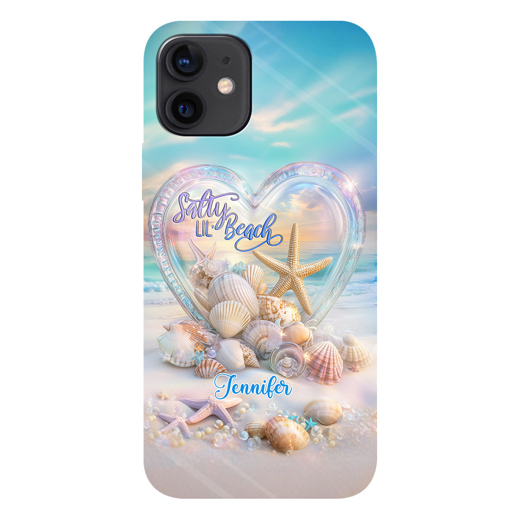 Salty Lil Beach - Personalized Sea Lover Full Print Phone Case