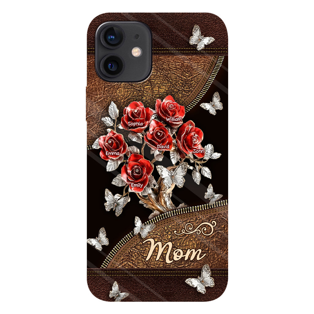 Beautiful Roses Gift For Mom, Grandma,... - Personalized Mother Full Print Phone Case