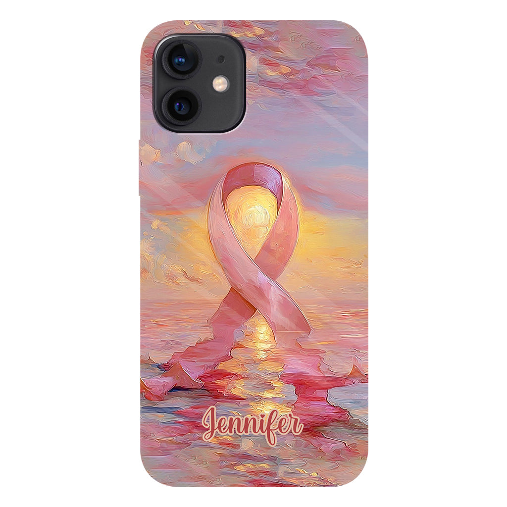 Strong Warriors - Personalized Breast Cancer Awareness Full Print Phone Case