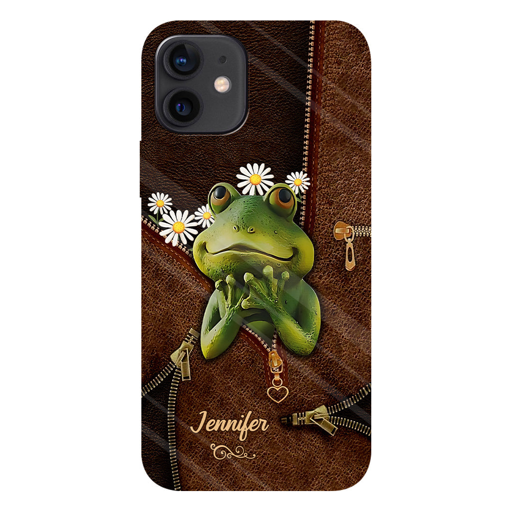 Cute Frogs - Personalized Frog Full Print Phone Case