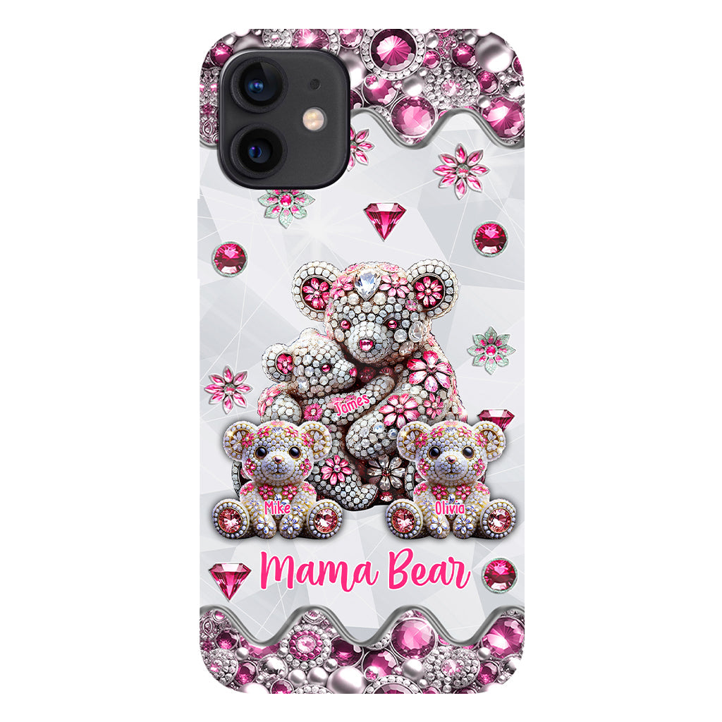 Mama Bear Gift For Mom, Grandma,.. - Personalized Mother Full Print Phone Case