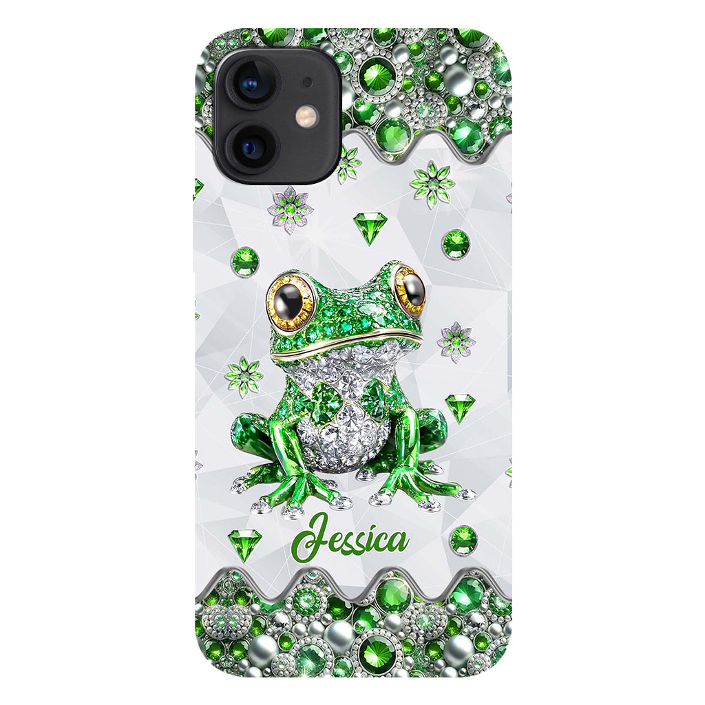 Just A Girl Who Loves Frogs - Personalized Frog Full Print Phone Case
