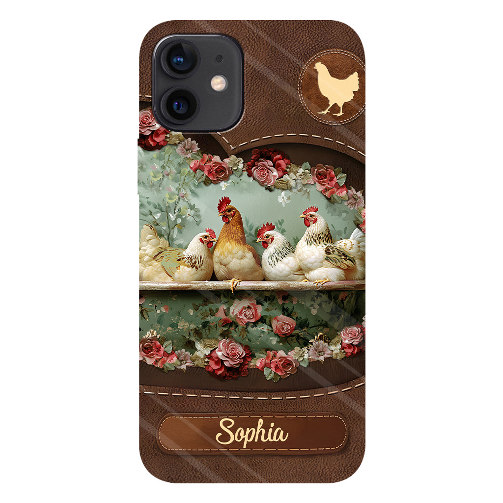 Chicken Lady - Personalized Chicken Full Print Phone Case