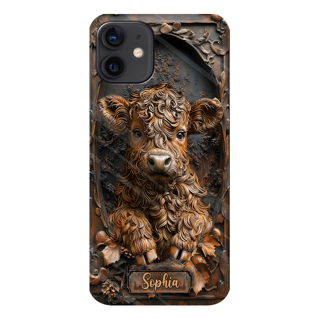 Baby Cow - Personalized Full Print Phone Case