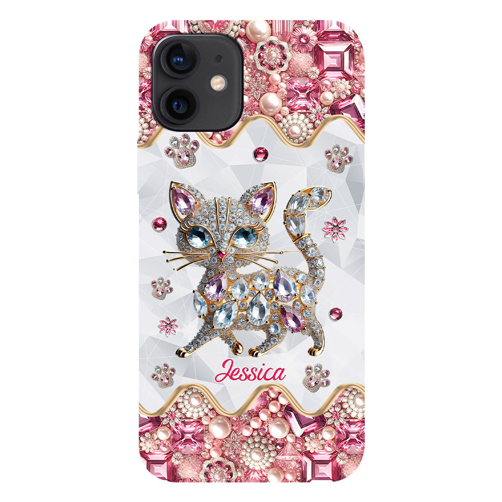 Just A Girl Who Loves Cats - Personalized Cat Full Print Phone Case
