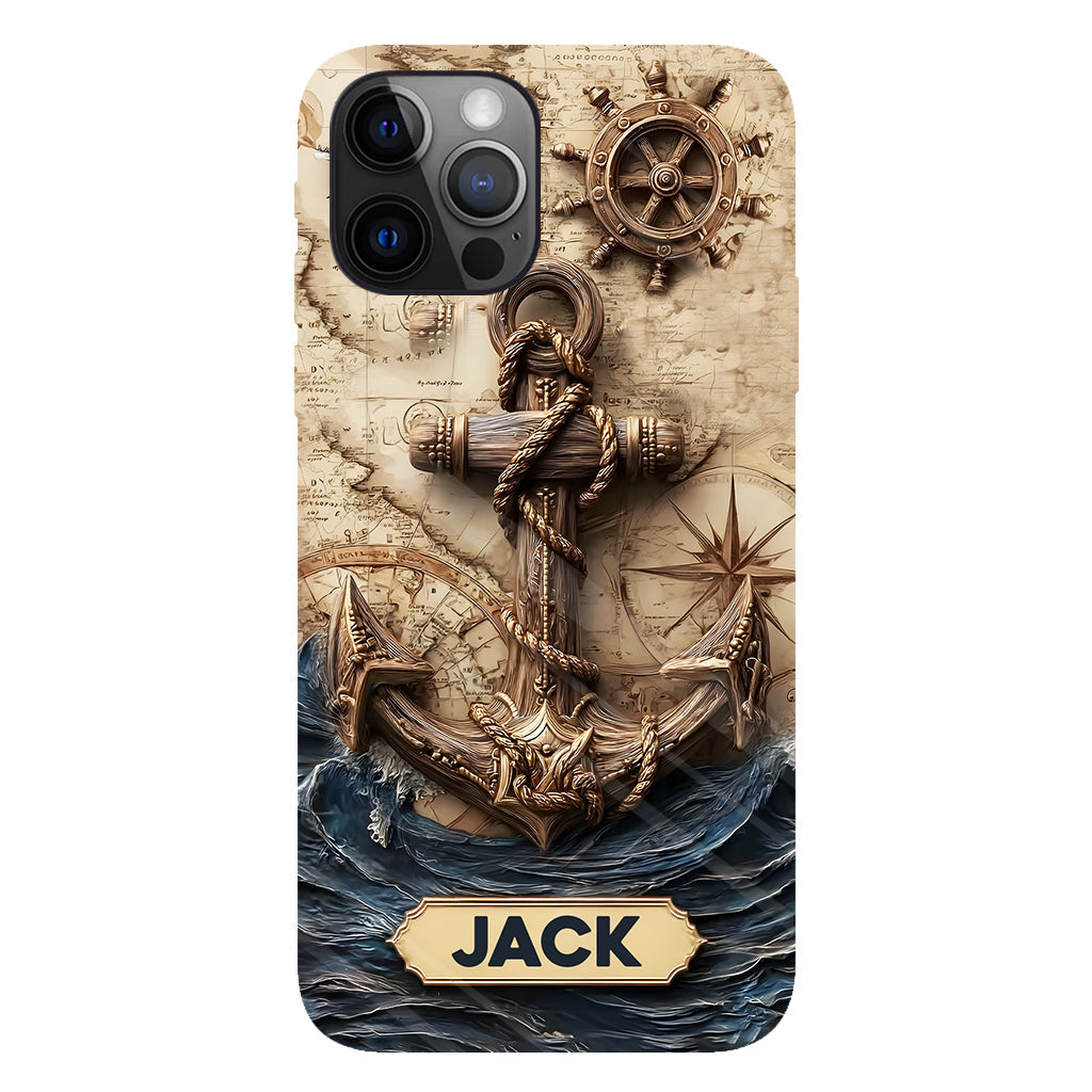 Proud Sailor - Personalized Boating Full Print Phone Case