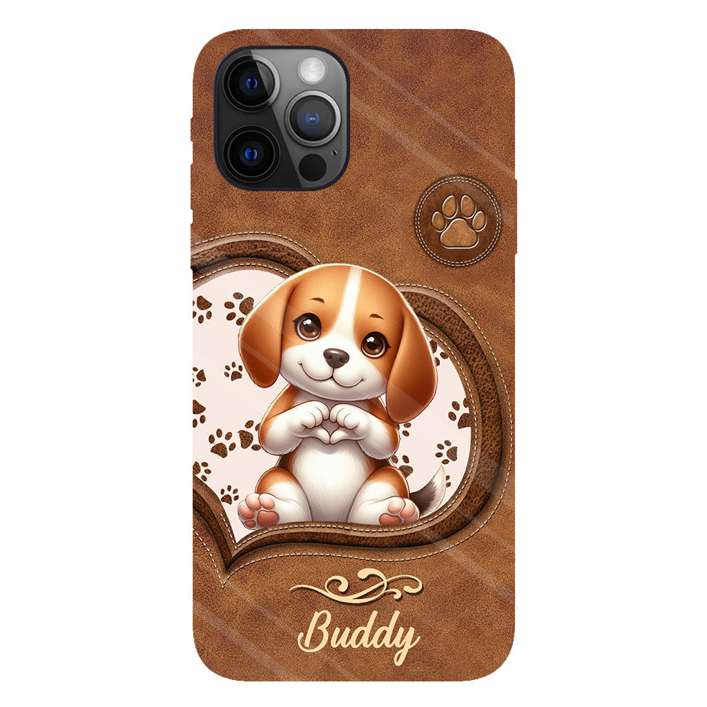 Cute Lovely Dogs - Personalized Dog Full Print Phone Case