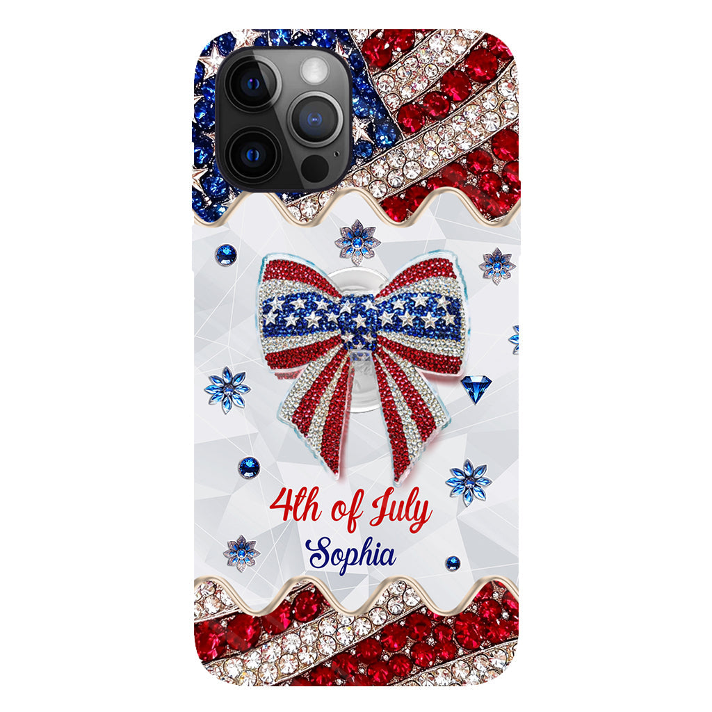 Independence Day - Personalized Independence Day/ 4th of July Full Print Phone Case & Phone Grip