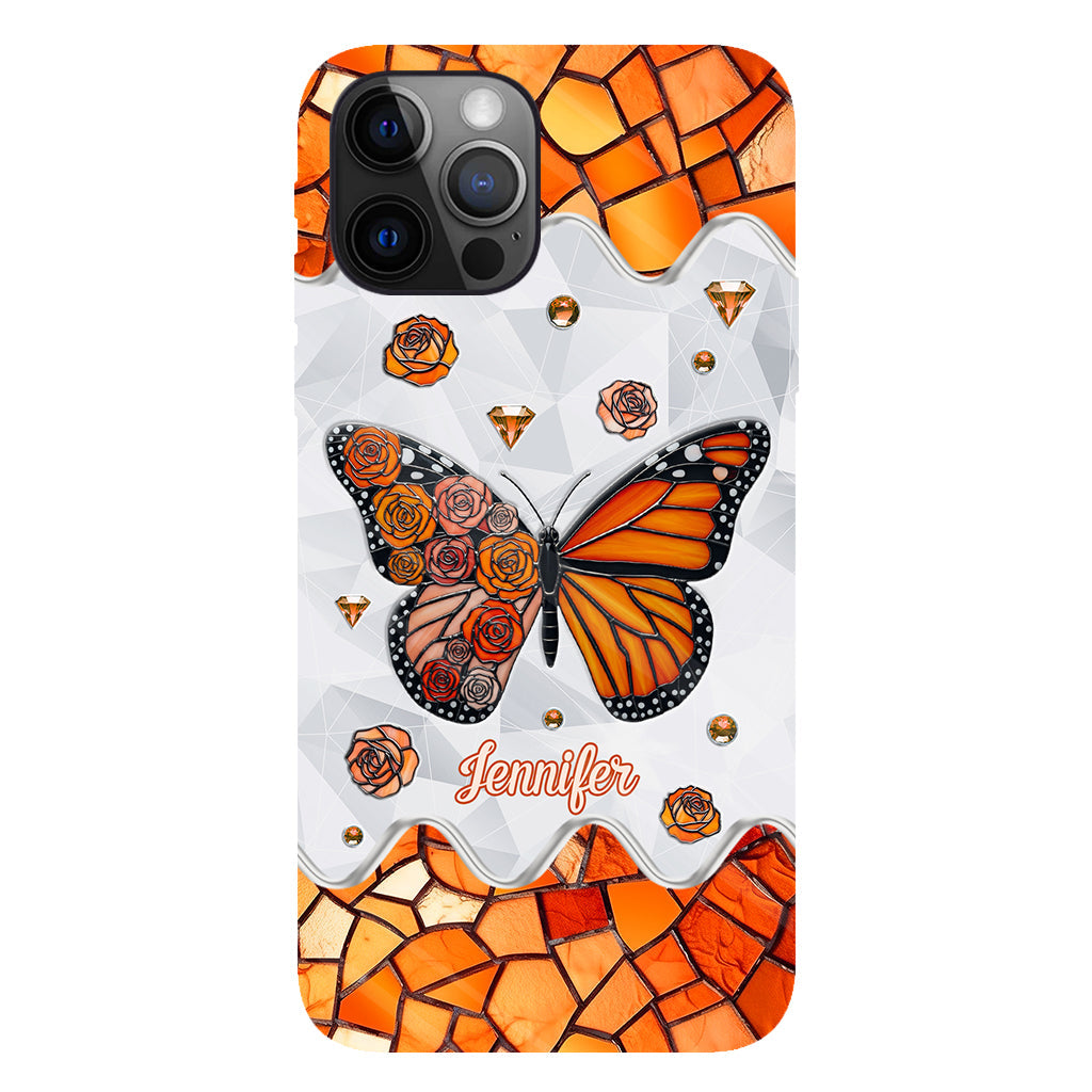 Beautiful Butterfly - Personalized Butterfly Full Print Phone Case