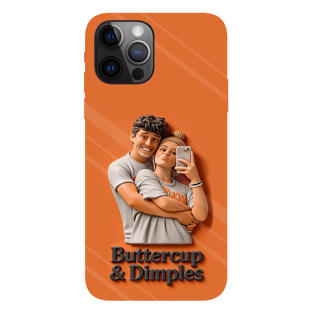 Custom From Any Photo - Perfect Valentine's Day Gift - Personalized Couple Full Print Phone Case