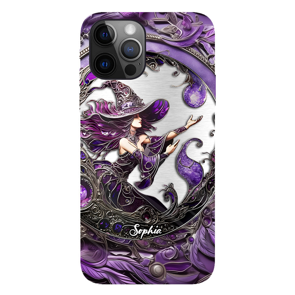 Beautiful Witch - Personalized Witch Full Print Phone Case