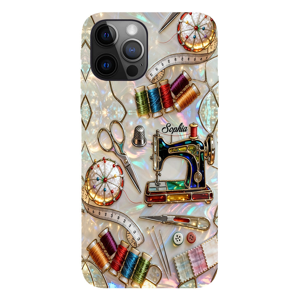 Love Sewing - Personalized Sewing Full Print Phone Case