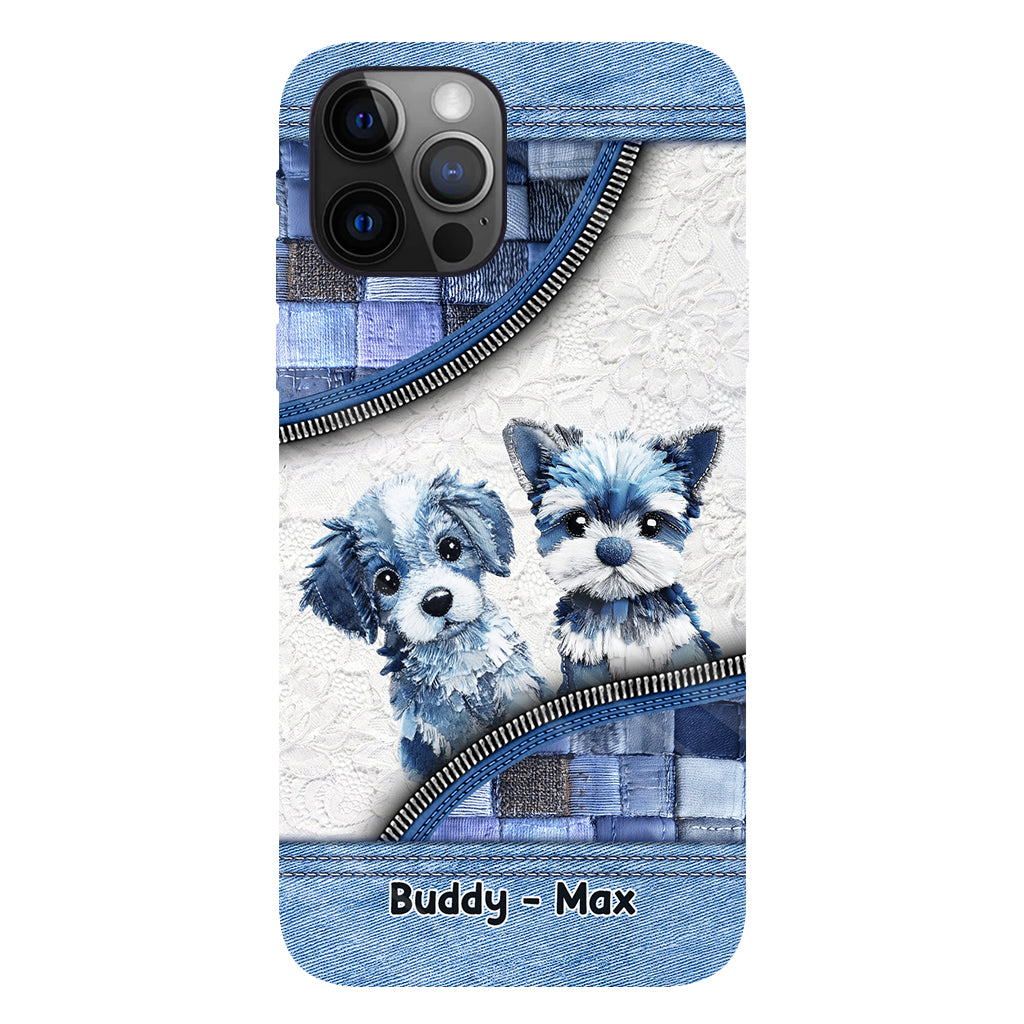 Cute Dogs - Personalized Dog Full Print Phone Case