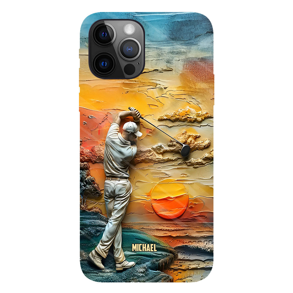 Golf Is My Life - Personalized Golf Full Print Phone Case