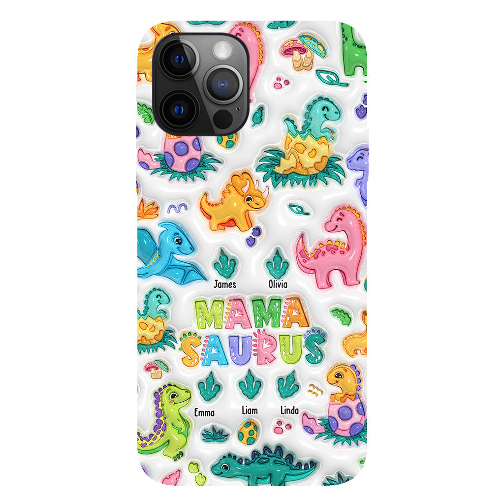 Mamasaurus - Personalized Mother Full Print Phone Case