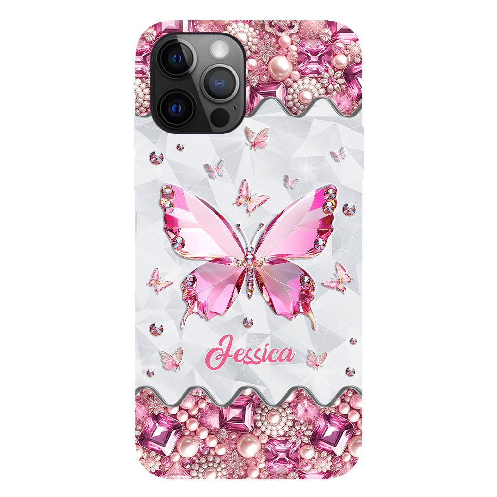 Love Butterfies - Personalized Butterfly Full Print Phone Case
