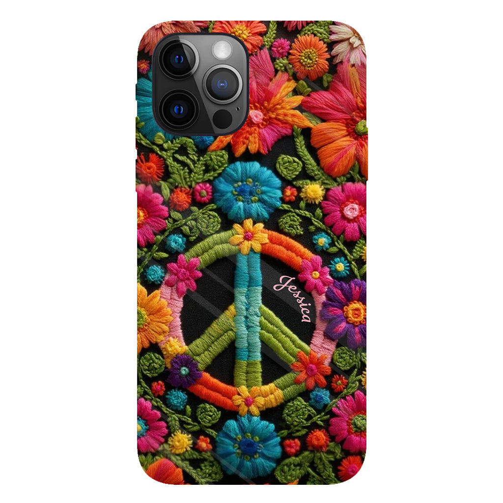 Hippie Soul - Personalized Hippie Full Print Phone Case