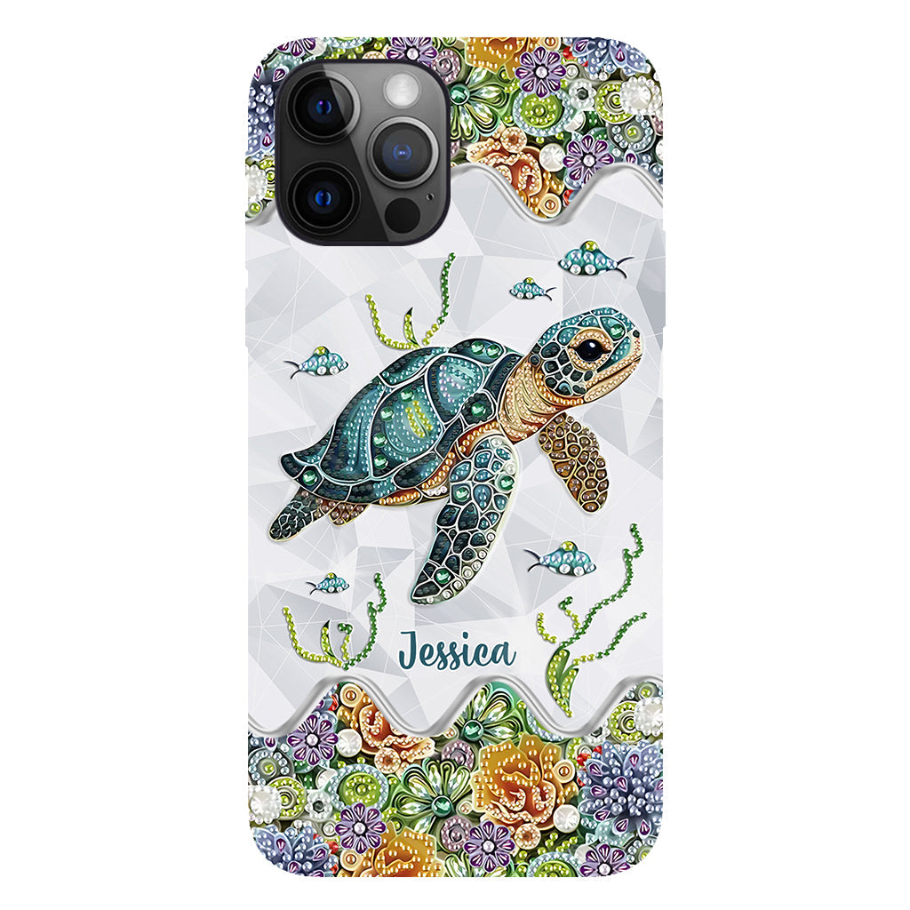 Just A Girl Who Loves Turtle - Personalized Turtle Full Print Phone Case