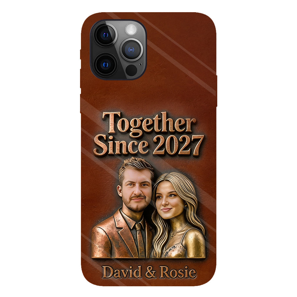Together Since Custom Any Photo - Personalized Couple Full Print Phone Case