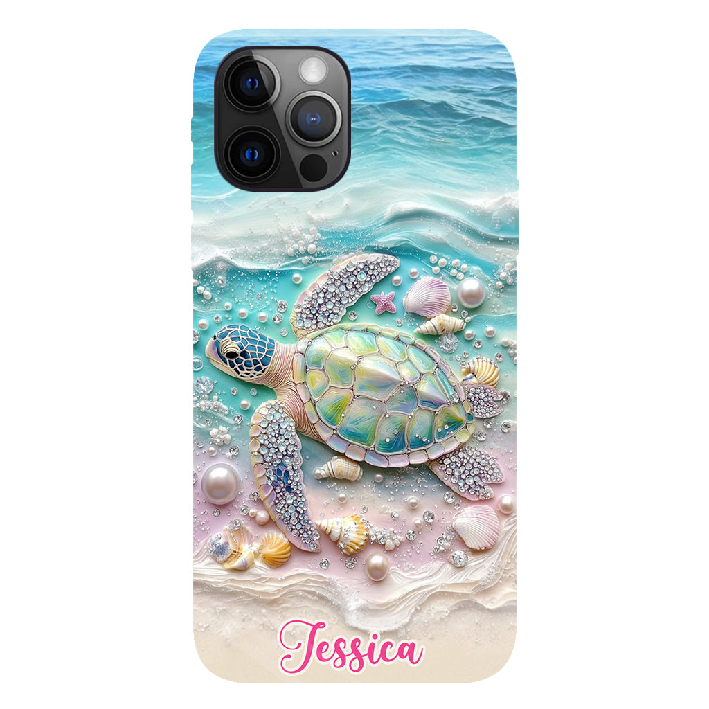 Love Turtles - Personalized Turtle Full Print Phone Case