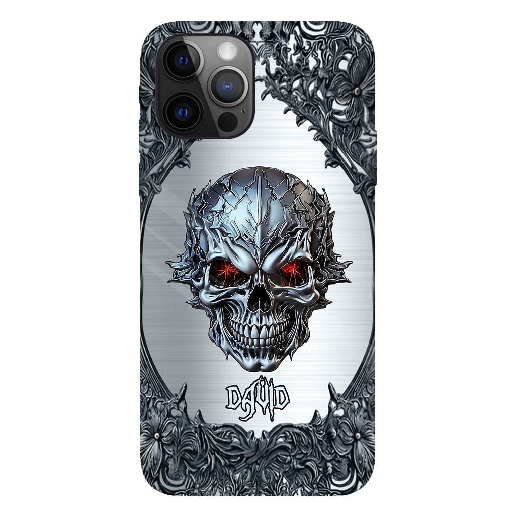 Cool Skull - Personalized Skull Full Print Phone Case