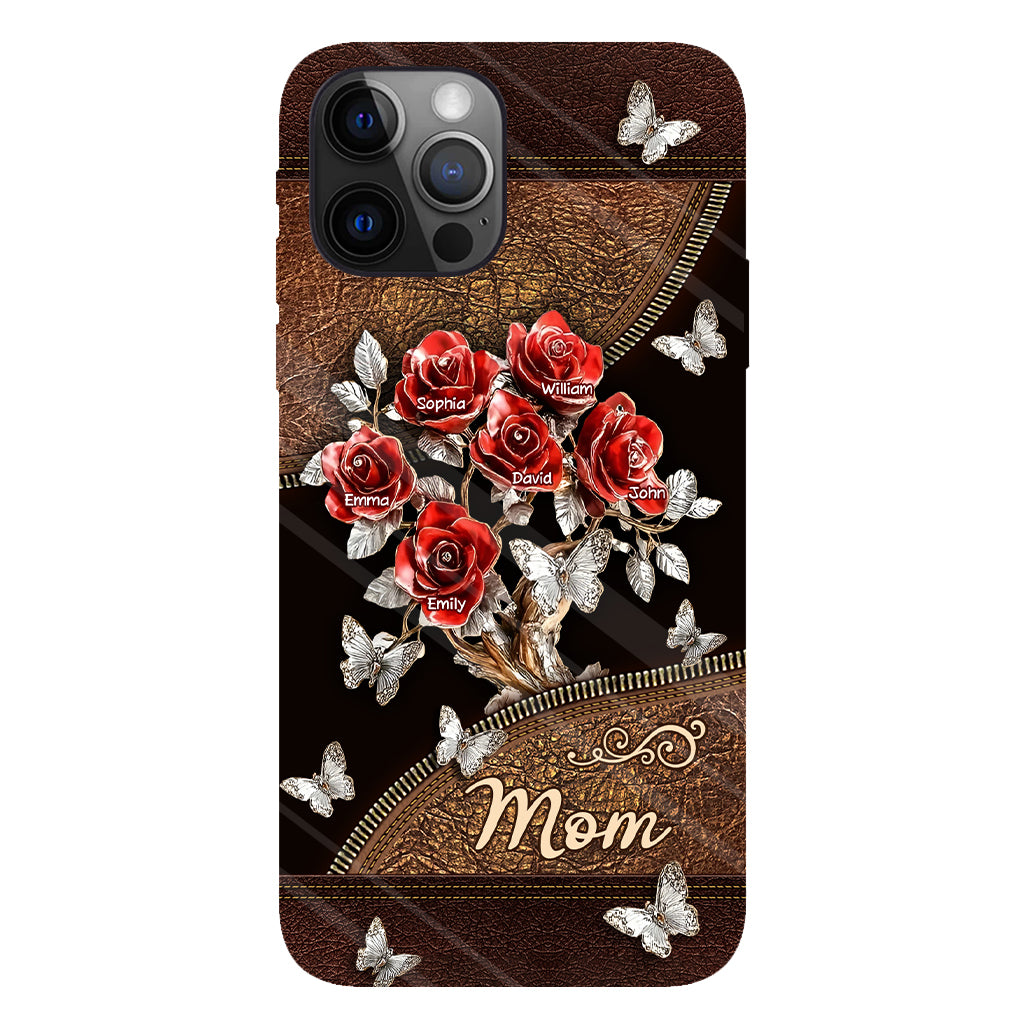 Beautiful Roses Gift For Mom, Grandma,... - Personalized Mother Full Print Phone Case