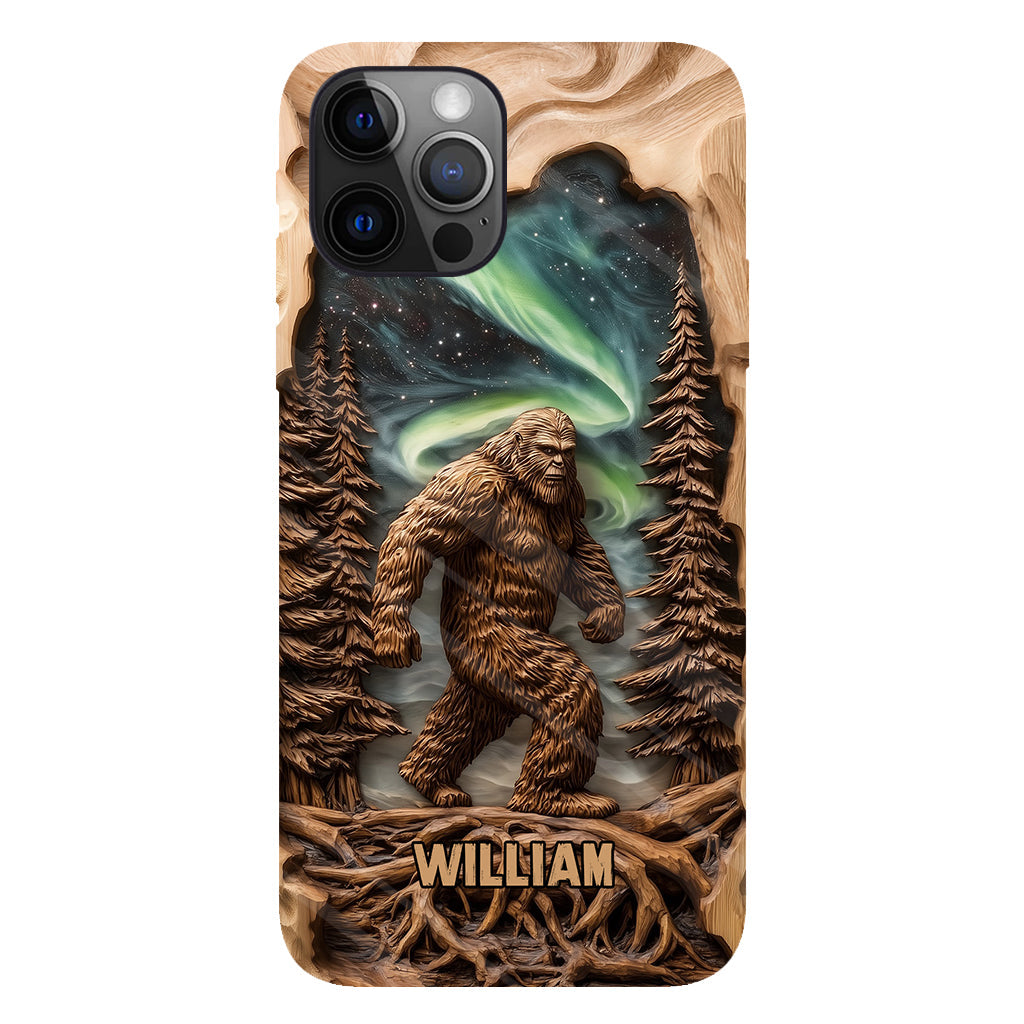 Into The Forest I Go - Personalized Hiking Full Print Phone Case